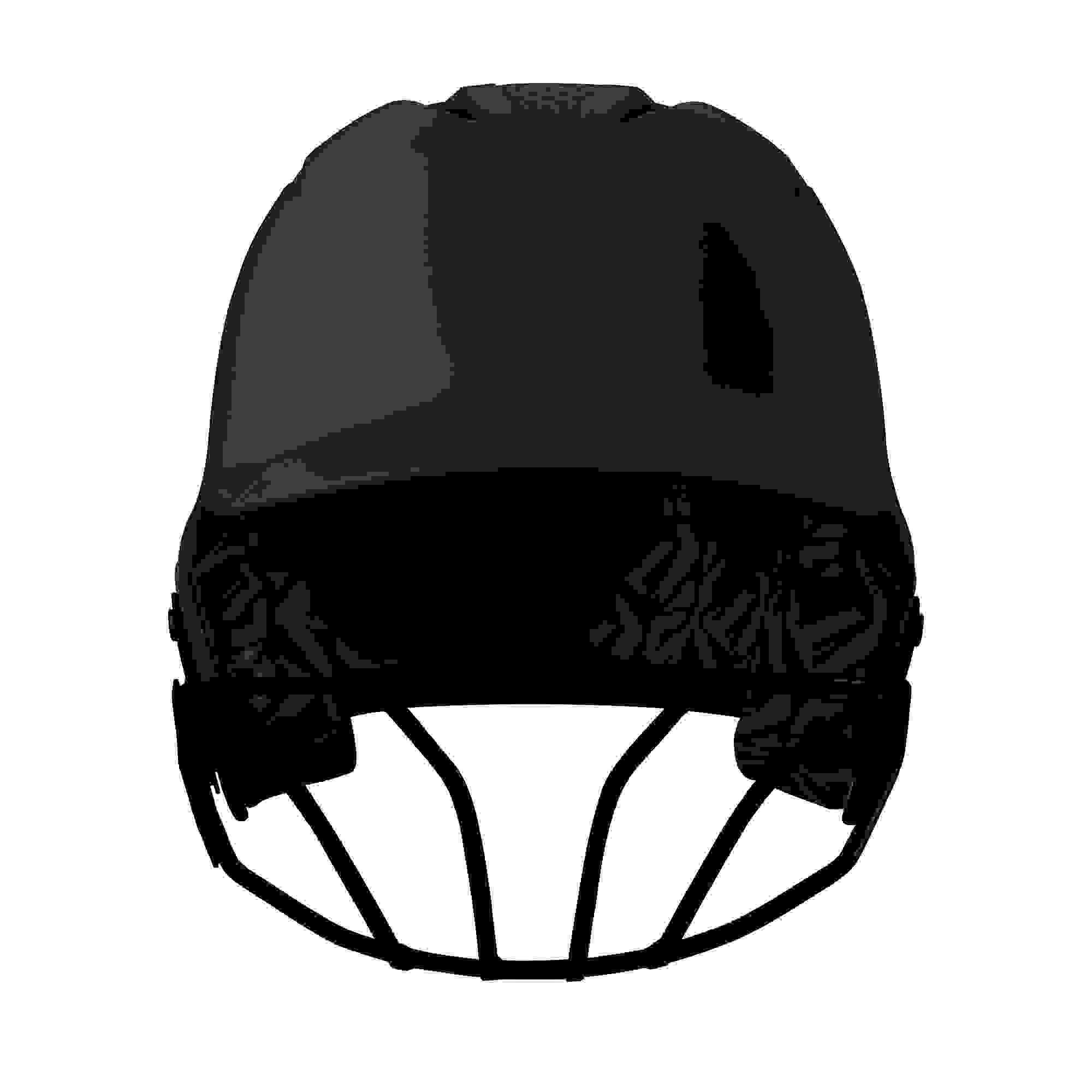 EvoShield XVT Matte Black 2.0 Batting Helmet w/ Facemask